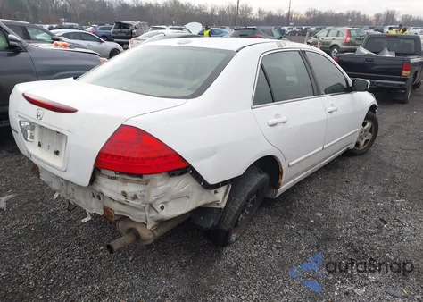 2007 Honda Accord Ex from USA, damaged, VIN 1HGCM56877A096484